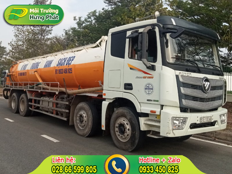 Vai tr&ograve; của dịch vụ h&uacute;t nước thải c&ocirc;ng nghiệp