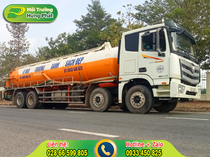 Dịch vụ h&uacute;t nước thải c&ocirc;ng nghiệp Tiến Minh chất lượng cao