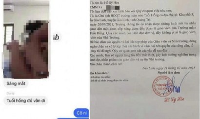 Nghi vấn clip 8 phút giáo viên mầm non quảng trị