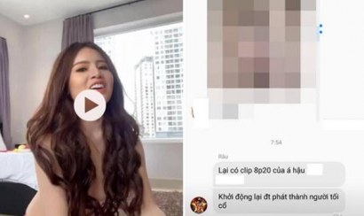 LInk clip 8 phút 20 của Á hậu Thư Dung trong khách sạn?