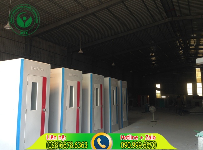 Dịch vụ cho thu&ecirc; nh&agrave; vệ sinh di động composite chuy&ecirc;n nghiệp