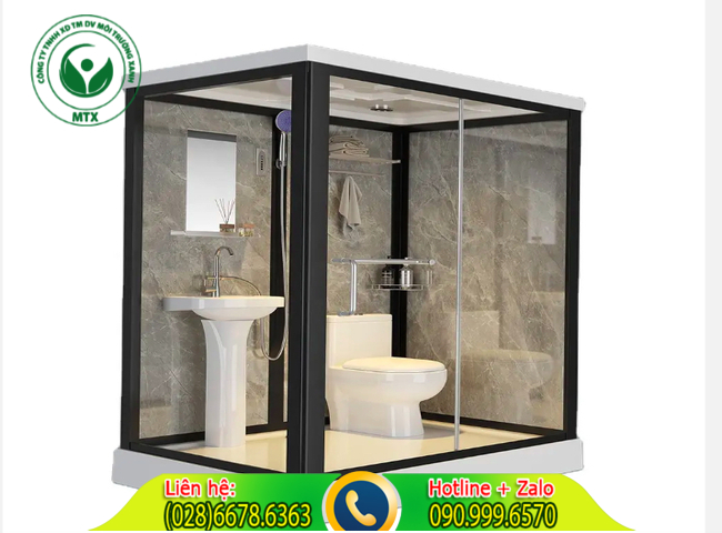 Dịch vụ cho thu&ecirc; nh&agrave; vệ sinh di động kết hợp nh&agrave; tắm với nhiều lợi &iacute;ch