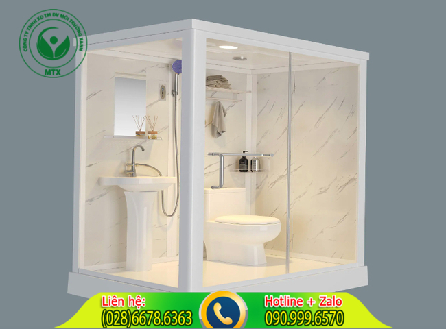 Dịch vụ cho thu&ecirc; nh&agrave; vệ sinh di động kết hợp nh&agrave; tắm với nhiều lợi &iacute;ch