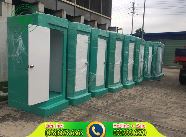 Cho thu&ecirc; nh&agrave; vệ sinh di động xanh chuy&ecirc;n nghiệp