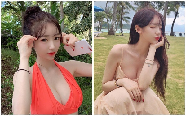 Clip Nữ streamer Geumhwa lộ ngực