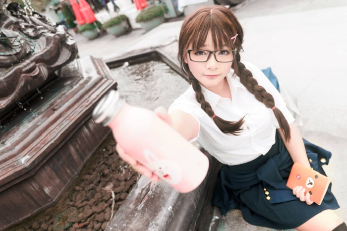 mimi cosplay nữ sinh
