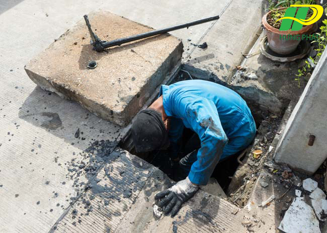 Quy tr&igrave;nh nạo v&eacute;t cống r&atilde;nh nhanh gọn, sạch sẽ