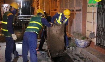 Nạo vét cống thoát nước Hưng Phát giá rẻ, hỗ trợ 24/7