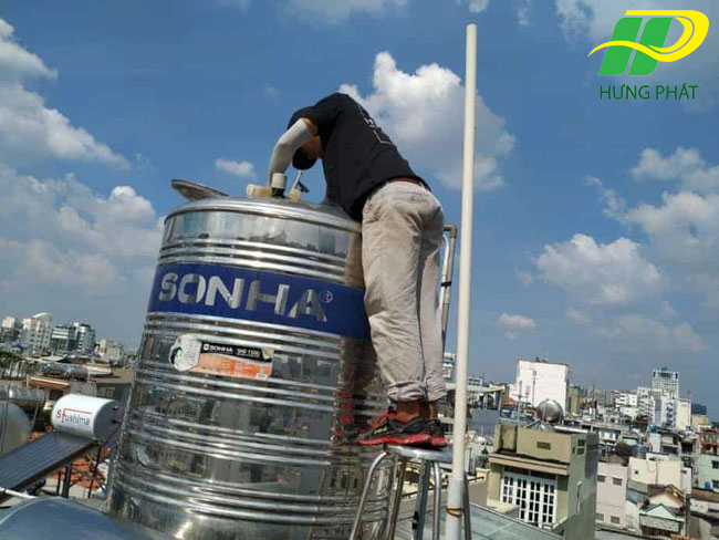 Dịch vụ vệ sinh bồn nước Quận Bình Tân Hưng Phát uy tín, chất lượng