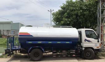 Cho thuê xe bồn tưới nước rửa đường tại Tiến Minh