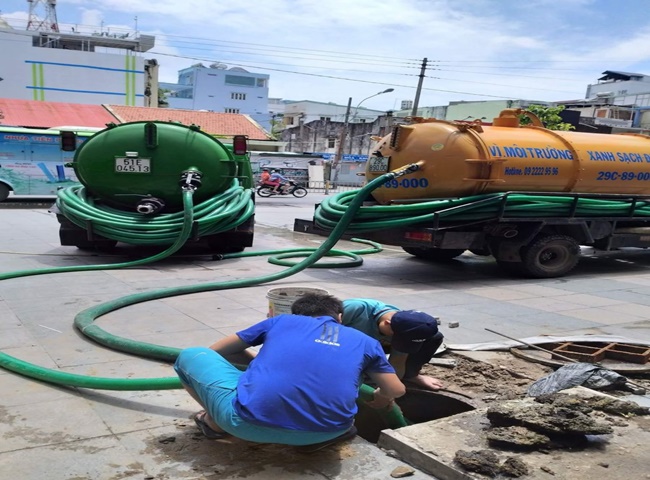 th&ocirc;ng cống nghẹt quận 6